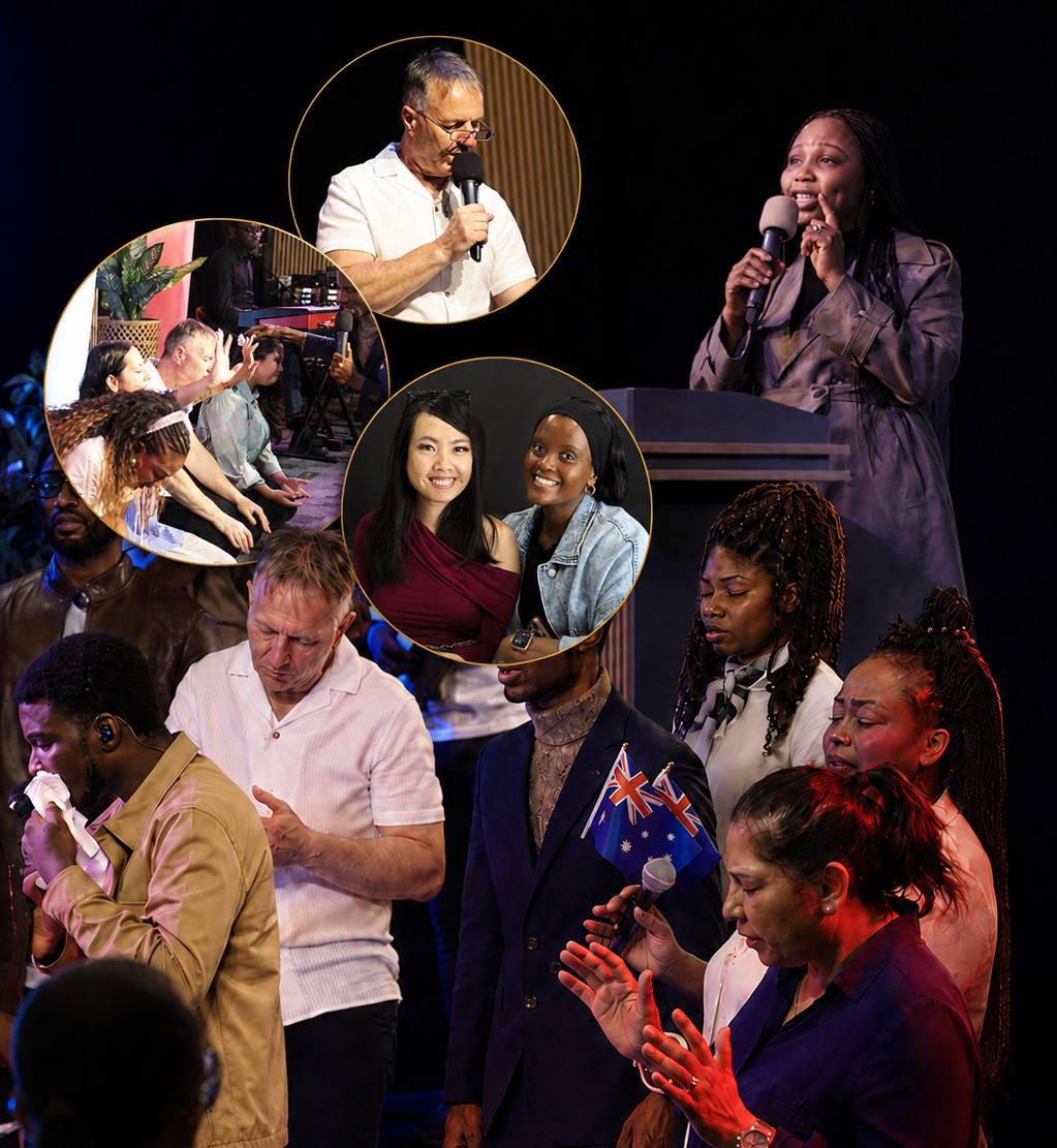 Keep The Faith members representing the ministry’s global locations